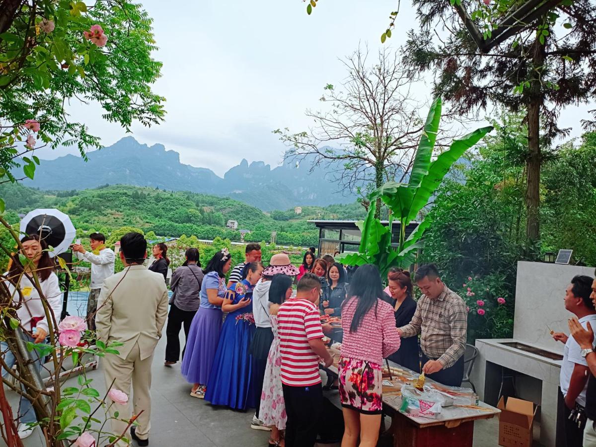 Tujia Folk Houses Zhangjiajie Eksteriør billede